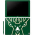 NBA Milwaukee Bucks Large Logo Galaxy Book 12in Skin